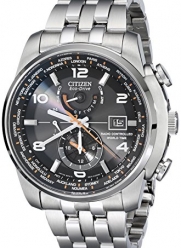 Citizen Men's AT9010-52E World Time A-T Stainless Steel Eco-Drive Watch