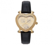 Joe Rodeo Moving Heart Women's Watch (0.75 ct.tw.) - gold