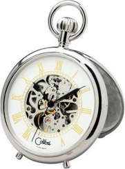 Colibri Mechanical Pocket Watch Skeleton Movement PWS095875