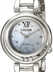 Citizen Women's EM0320-59D Citizen L Sunrise Analog Display Japanese Quartz Silver Watch