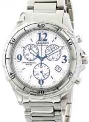 Citizen Women's FB1350-58A Chronograph Analog Display Japanese Quartz Silver Watch