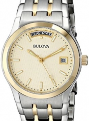 Bulova Men's 98C60 Two-Tone Bracelet Watch