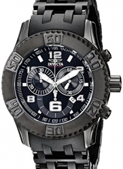 Invicta Men's 6713 Sea Spider Collection Chronograph Black Ion-Plated Watch