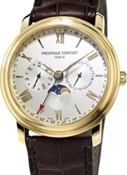 Frederique Constant Geneve Classic Business Timer FC-270SW4P5 Mens Wristwatch Excellent readability