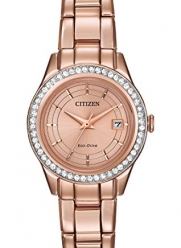 Citizen Women's FE1123-51Q Dress Analog Display Japanese Quartz Rose Gold Watch