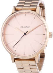 Nixon A099897 kensington rose gold dial stainless steel bracelet women watch NEW