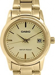 Casio Women's LTPV002G-9A Gold Stainless-Steel Quartz Watch