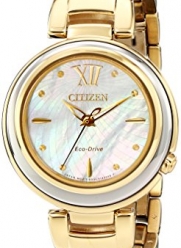 Citizen Women's EM0334-54D Citizen L Sunrise Analog Display Japanese Quartz Gold Watch