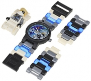 Lego Kids' 9009808 LEGO Ninjago Zane Kids' Minifigure-Link Watch