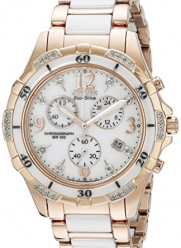 Citizen Women's FB1233-51A Ceramic Analog Display Japanese Quartz Rose Gold Watch