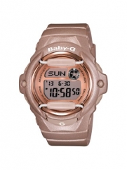 Casio Women's BG169G-4 Baby G Pink Champaign Watch