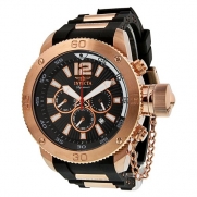 Invicta Signature II Russian Diver Chronograph Black Dial Mens Watch 7428