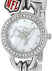 Game Time NFL Women's 10027060 Charm Analog Display Japanese Quartz Silver Watch