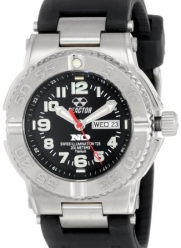 REACTOR Men's 58481 Trident Titanium Sport Watch with Rubber Strap