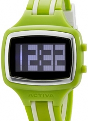 Activa By Invicta Unisex AA401-005 Watch with Green and White Band