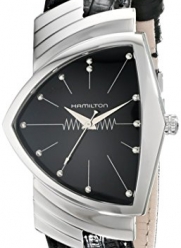 Hamilton Mens H24411732 Ventura Analog Display Quartz Black Watch