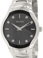 Bulova Men's 96D117 Diamond Dial Watch