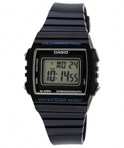 Casio Kids' W-215H-2AVDF Navy Blue/Black Resin Watch