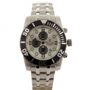 Sartego Men's SPC51 Ocean Master Stainless Steel Chronograph Watch