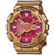 CASIO G-Shock S Series Rose Gold Pink Dial Women's Watch GMAS110GD-4A1