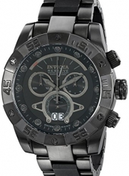 Invicta Men's 0334 Reserve Collection Leviathan II Chronograph Black Ion-Plated Watch