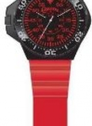 Converse Men's VR008650 Foxtrot Culture Distressed Red Strap Watch