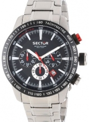 Sector Men's R3273975002 Racing Stainless Steel Watch with Link Bracelet