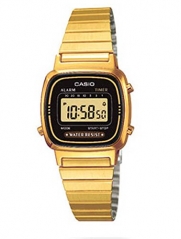 Casio LA-670WEGA-1EF Collection Back Dial Digital Watch