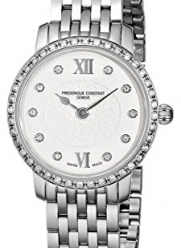 Frederique Constant Women's FC200WHDSD6B Diamond-Accented Watch