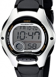 Casio Women's LW200-1AV Illuminator Digital Watch with Black Band