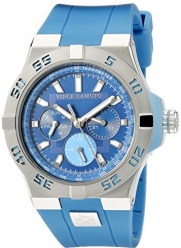 Vince Camuto Men's VC/1010LBSV Analog Display Japanese Quartz Blue Watch