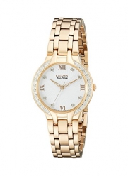 Citizen Women's EM0123-50A  Eco-Drive Bella Diamond Accented Watch