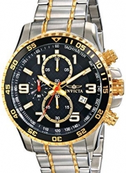 Invicta Men's 14876 Specialty Chronograph 18k Gold Ion-Plated and Stainless Steel Watch