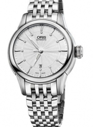 Oris Artelier Date Silver Dial Stainless Steel Ladies Watch 01 561 7687 4051-07 8 14 77