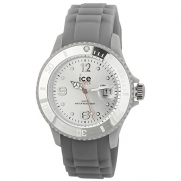 Ice-Watch Unisex SI.SR.U.S.09 Sili Collection Silver Plastic and Silicone Watch