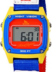 Freestyle Unisex 102243 Shark Fast Strap Retro 80's Digital Blue and Yellow Watch