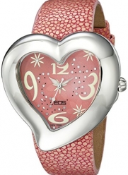 EOS New York Women's 35SPNK Sweetheart Stingray Strap Watch