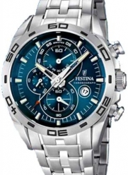 Men's Watch Festina F16654/2 Chronograph Stainless Steel Band