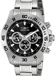 Invicta Men's 21481 Specialty Analog Display Swiss Quartz Silver Watch