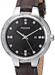 Pulsar Women's PJ2015 Analog Display Japanese Quartz Grey Watch