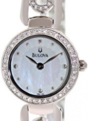 Bulova Women's 96L126 Crystal-Accented Bangle Watch