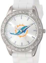 Game Time Women's NFL-FRO-MIA Frost Watch - Miami Dolphins