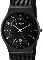 Skagen Men's 233XLTMB Grenen Black Titanium Watch