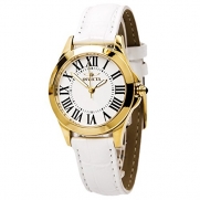 Invicta Angel White Dial Leather Strap Ladies Watch 15936