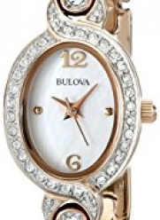 Bulova Women's 98L200 Stainless Steel Swarovski Crystal-Accented Watch