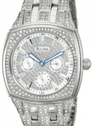 Bulova Men's Crystal Day-Date Watch #96C002