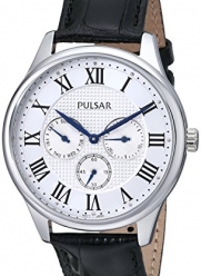 Pulsar Men's PP6173 Analog Display Japanese Quartz Watch with Black Strap