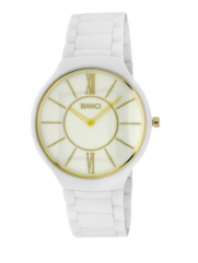 Roberto Bianci Unisex White Ceramic Watch-5878M