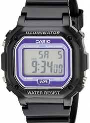 Casio Kids F-108WHC-1BCF Classic Digital Watch With Black Resin Band