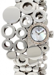 Swisstek SK17810L Limited Edition Swiss Chocolate Diamond Watch With Mother-Of-Pearl Dial And Sapphire Crystal